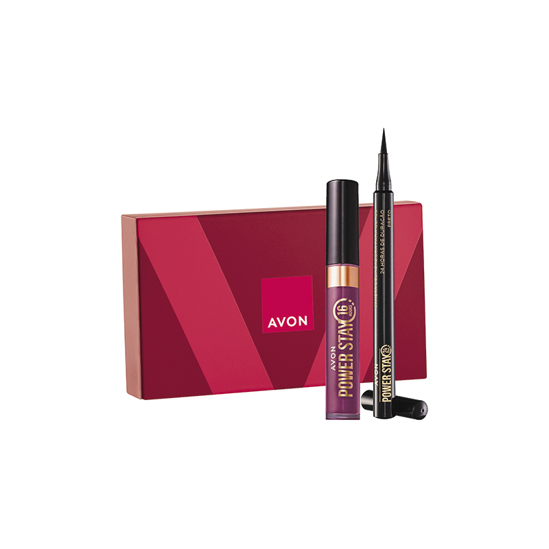 Presente Avon Power Stay Roxo