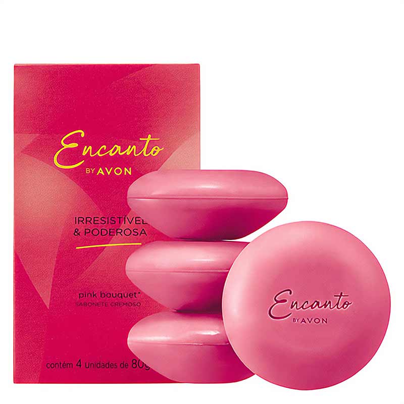 Sabonete Barra Encanto Irresistivel 4x80g
  