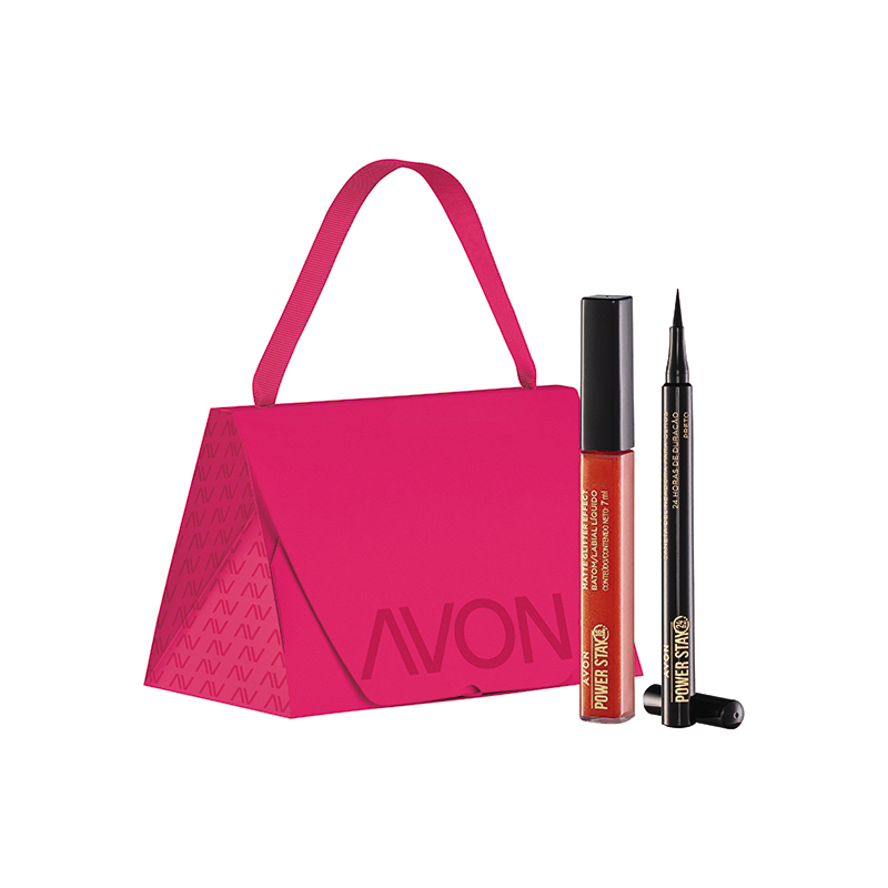 Presente Power Stay Duo Cereja e Preto