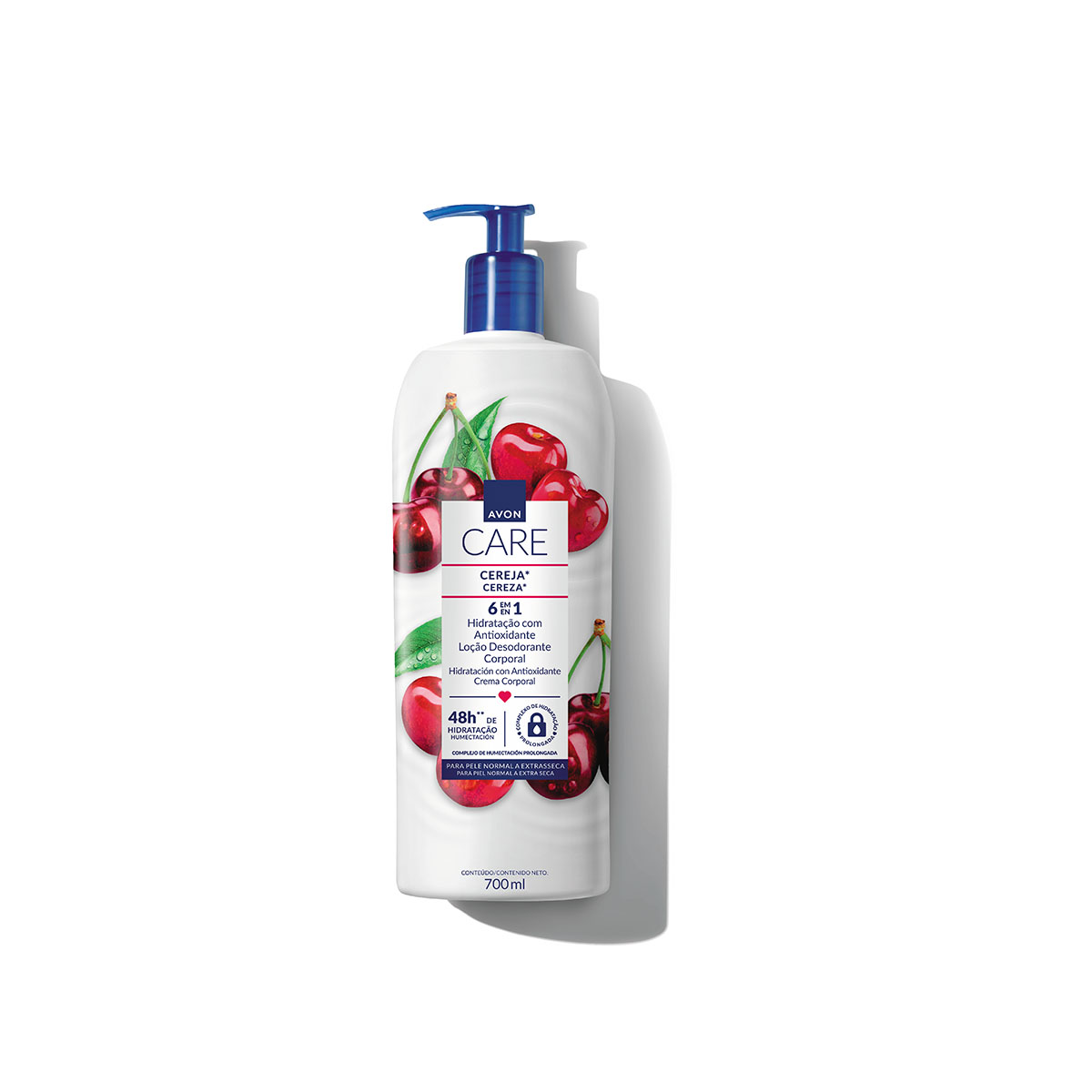 AVON CARE LOÇÃO DESODORANTE CORPORAL CEREJA