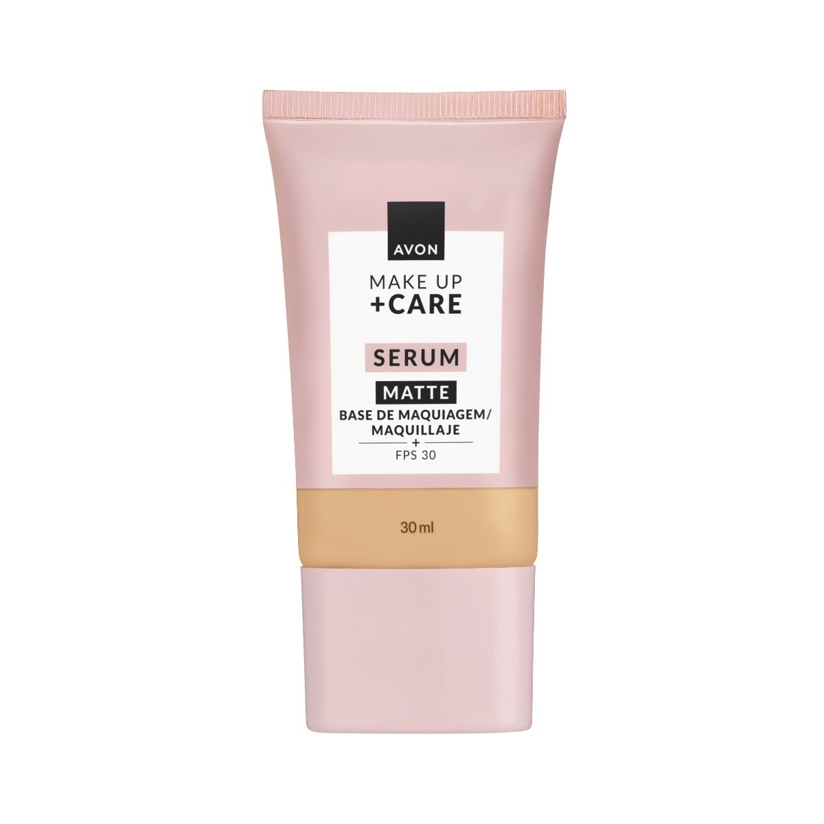 Tratamake Avon Makeup+Care Base Serum Acabamento Matte Fps 30 30ml