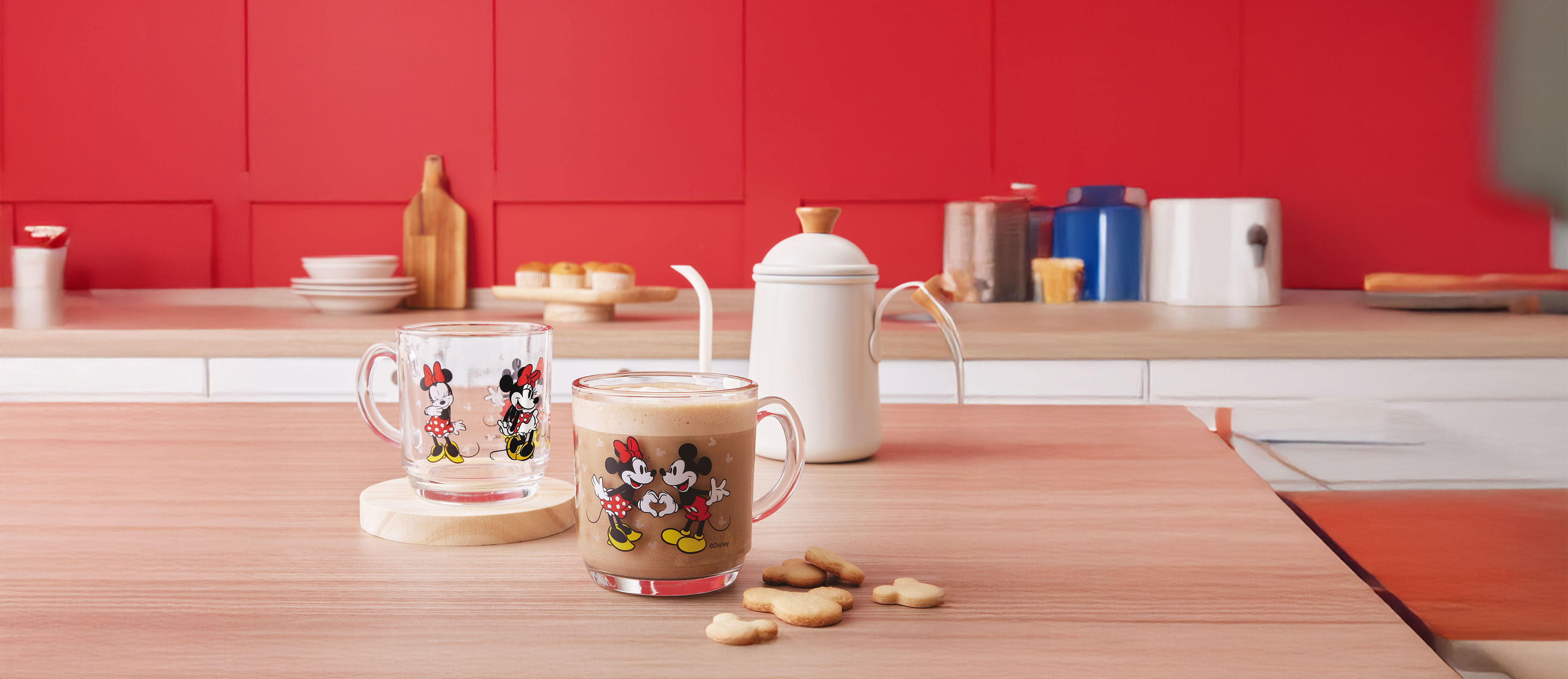 Caneca de Vidro Disney