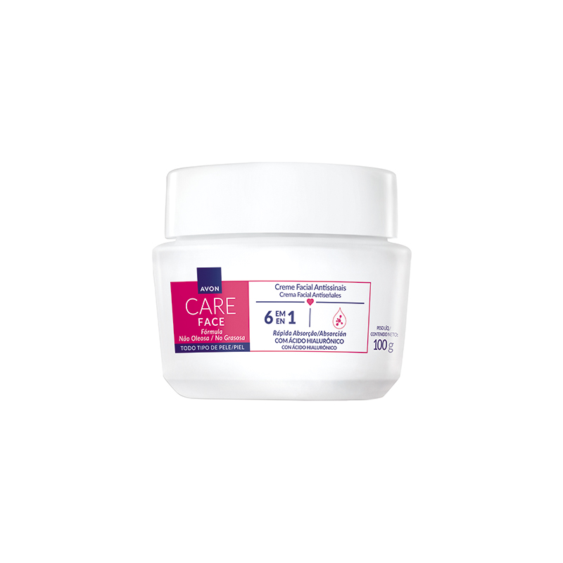Creme Facial Antissinais 6 Em 1
