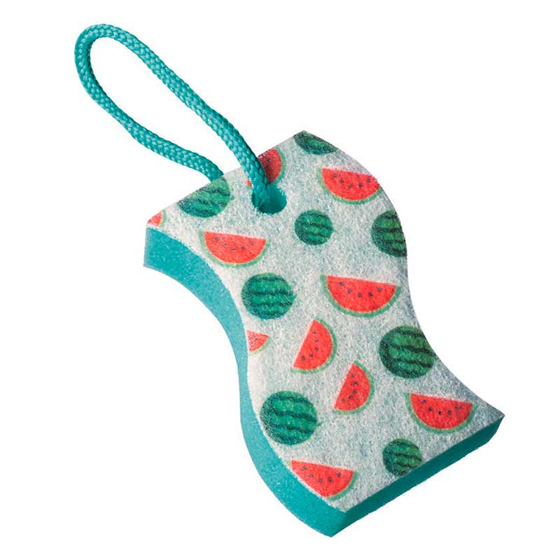Esponja de Banho Frutas Melancia
