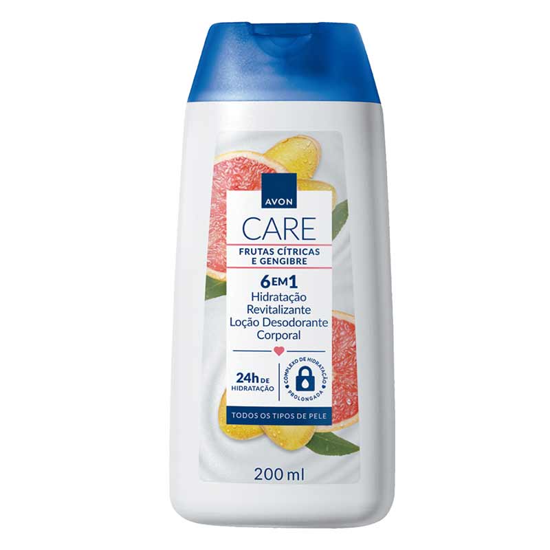 Avon Care Loção Desodorante Corporal Frutas Cítricas E Gengibre