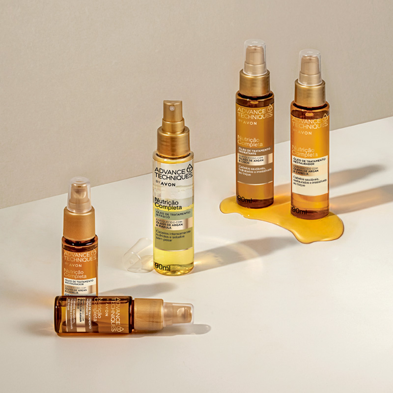 Óleo de Tratamento Hidratante Advance Techniques Nutrição Completa