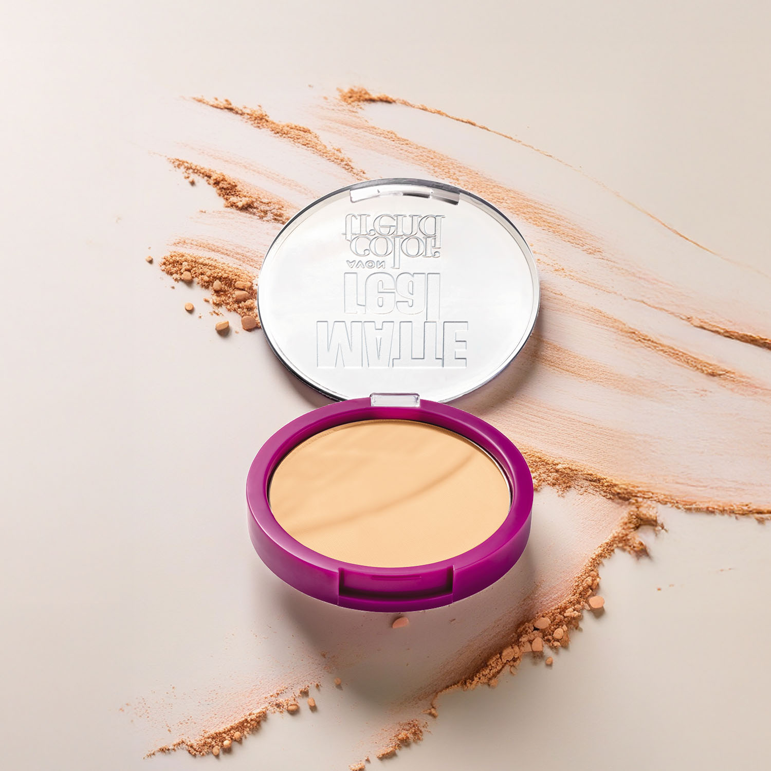 Avon Color Trend Matte Real Pó Compacto Facial
