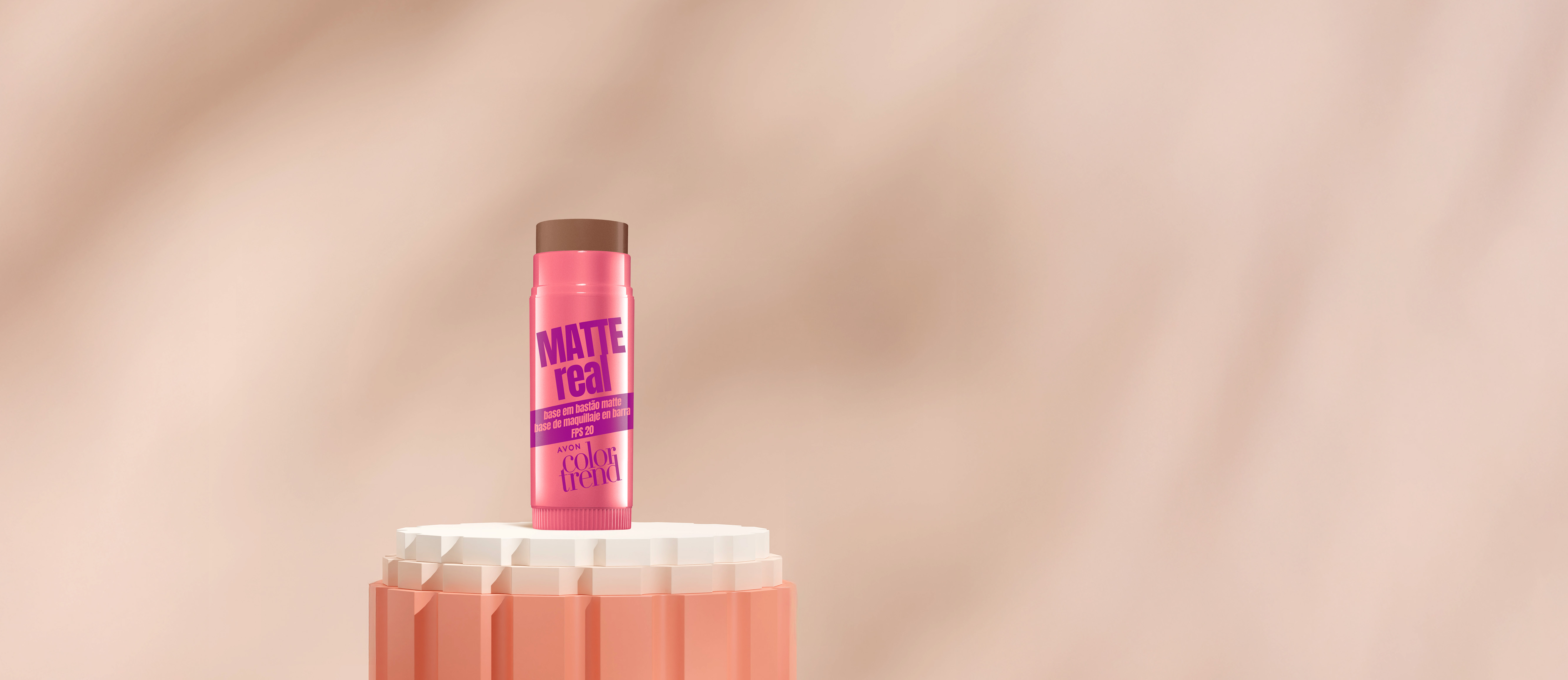 Base em Bastão Matte Real FPS 20