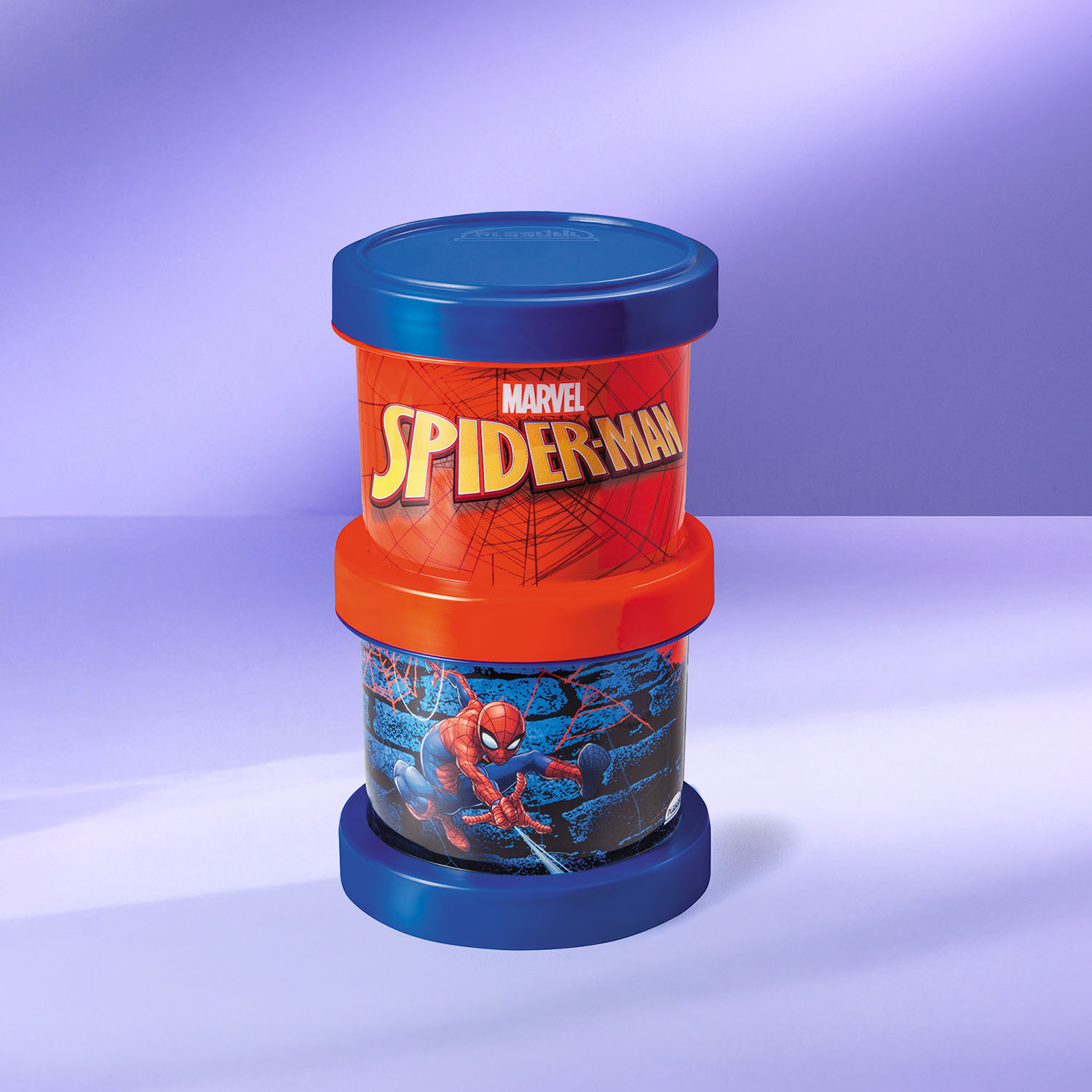Kit 2 Potes Homem-Aranha