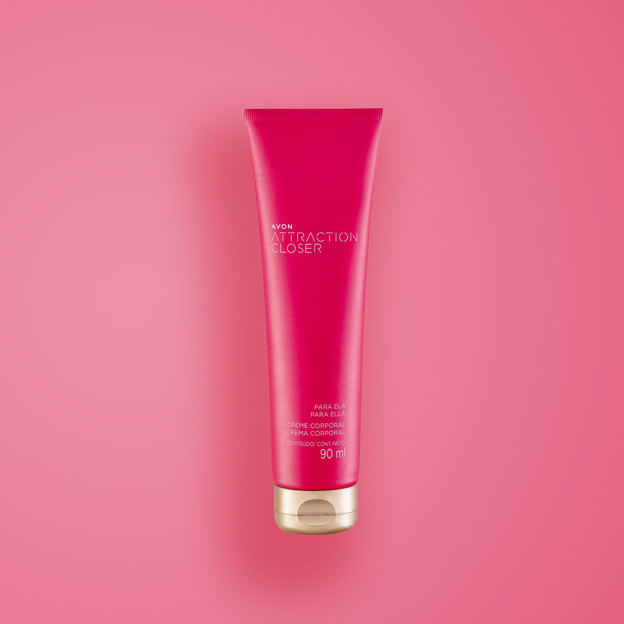 Attraction Closer para Ela Loção Perfumada para o Corpo