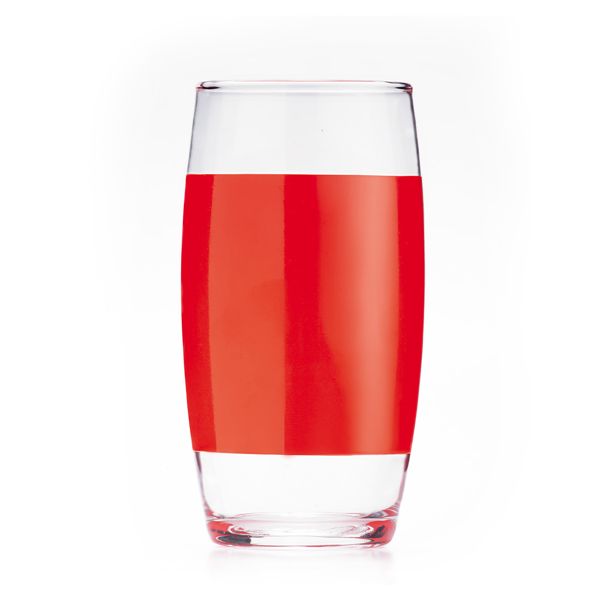 Copo de Vidro Coca-Cola Vermelho