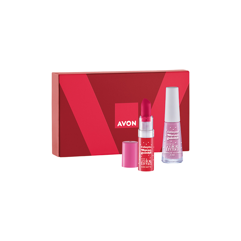 Presente Avon Color Trend Moranguinho Duo Rosa