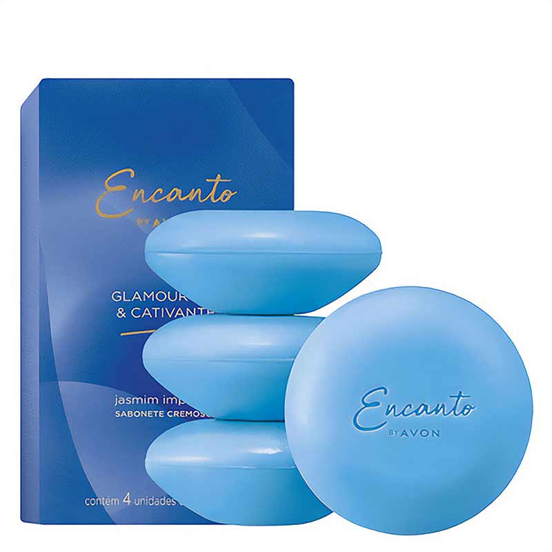 Sabonete Barra Encanto Glamurosa 4x80g