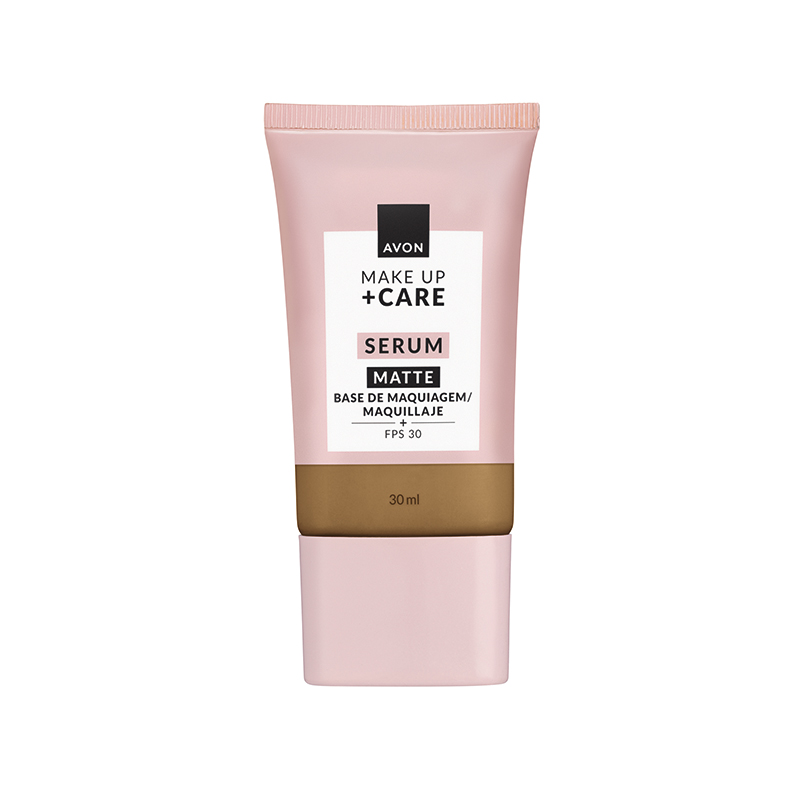 Tratamake Avon Makeup+Care Base Serum Acabamento Hidramatte Fps 30