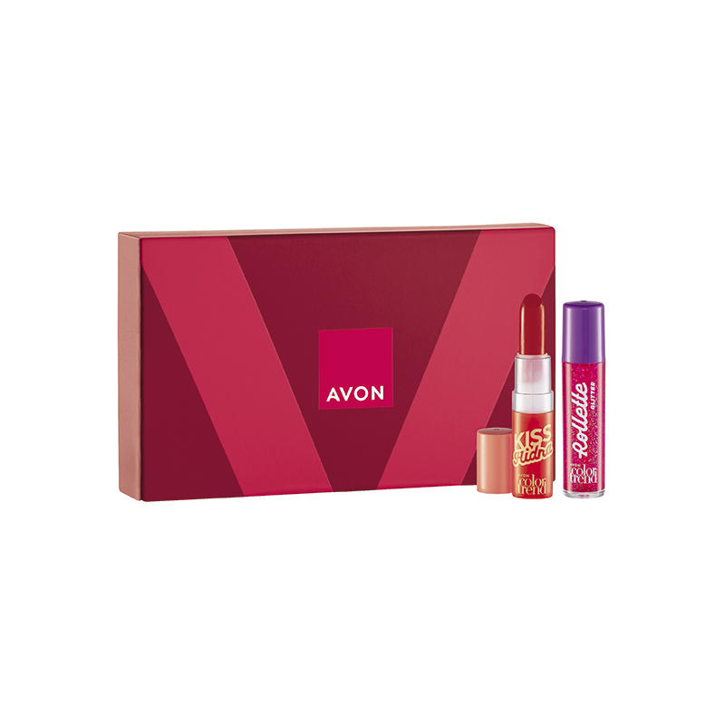 Presente Avon Color Trend Dupla - Vermelho