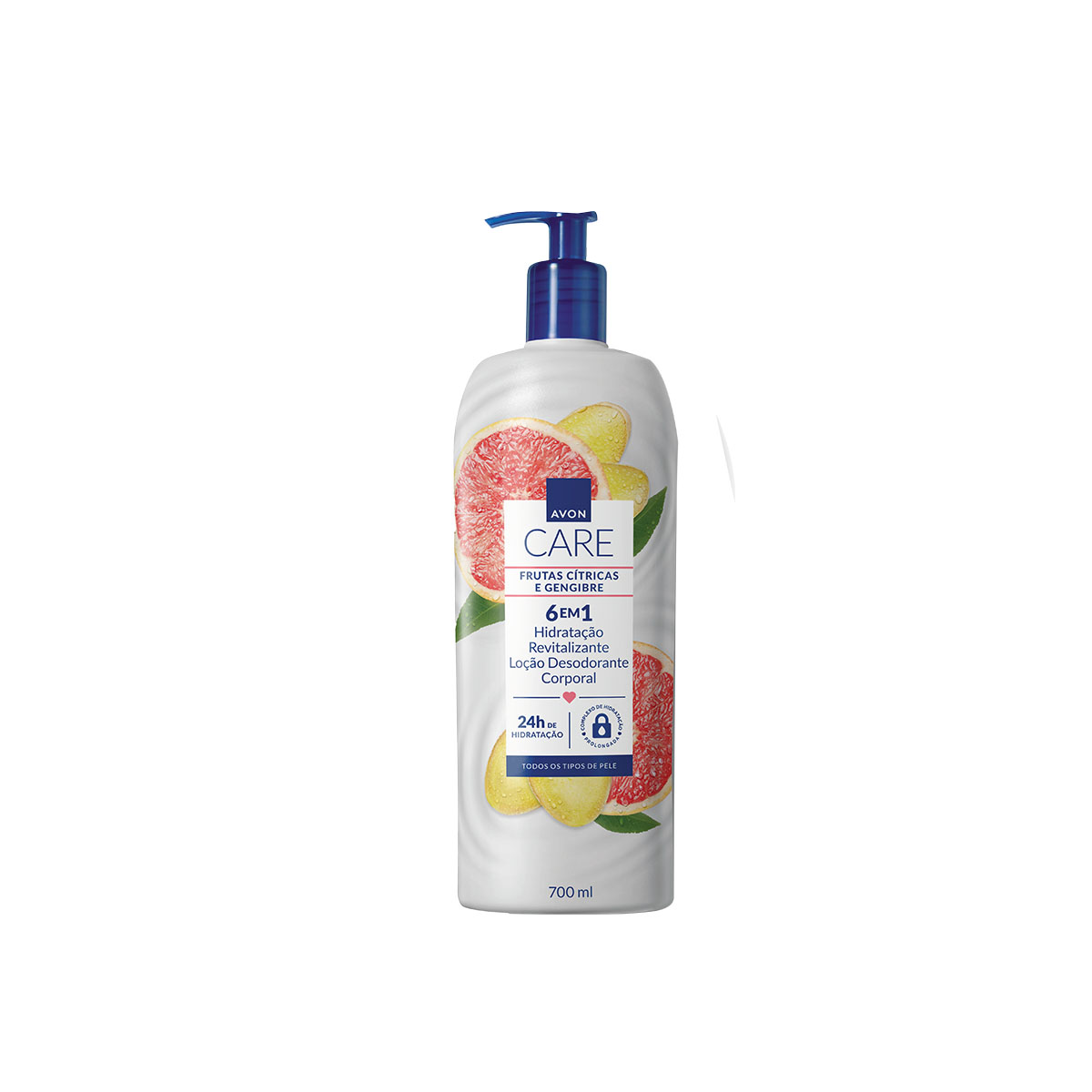 AVON CARE LOÇÃO DESODORANTE CORPORAL FRUTAS CÍTRICAS E GENGIBRE