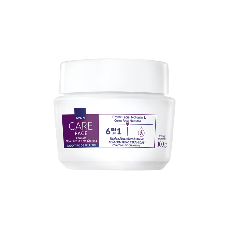 Creme Facial Noturno 6 Em 1