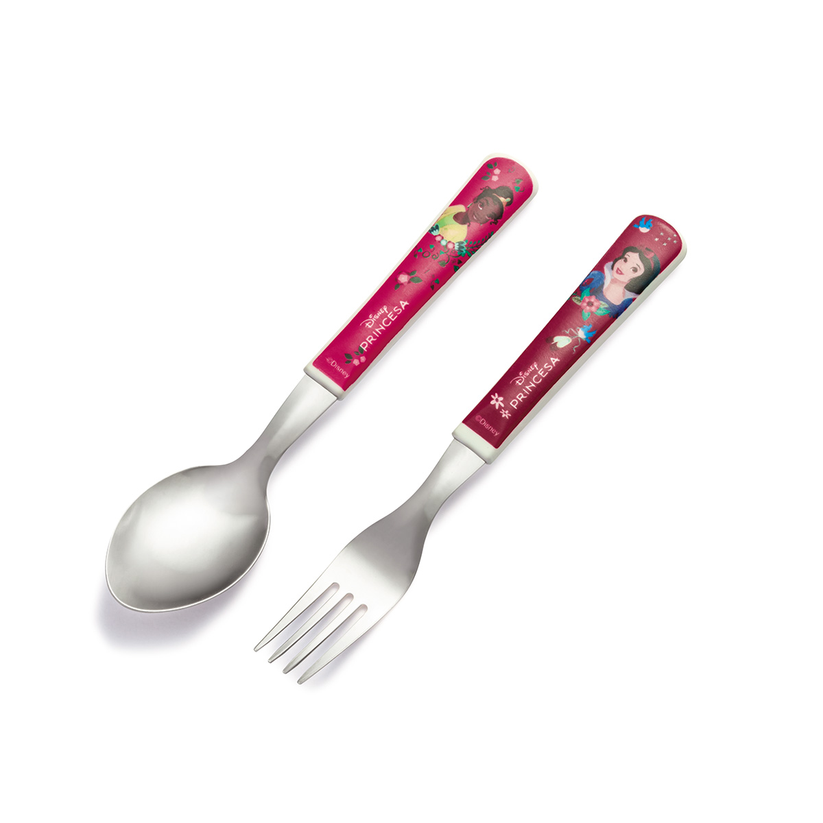 Kit Talher Princesas Branca De Neve E Tiana