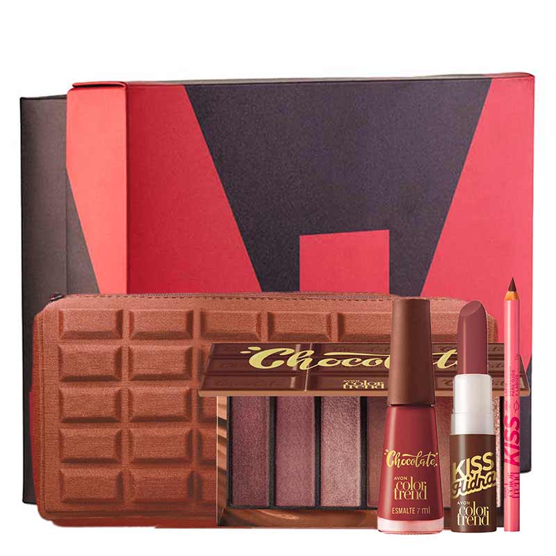 Presente Avon Color Trend Chocolate Especial - Belga