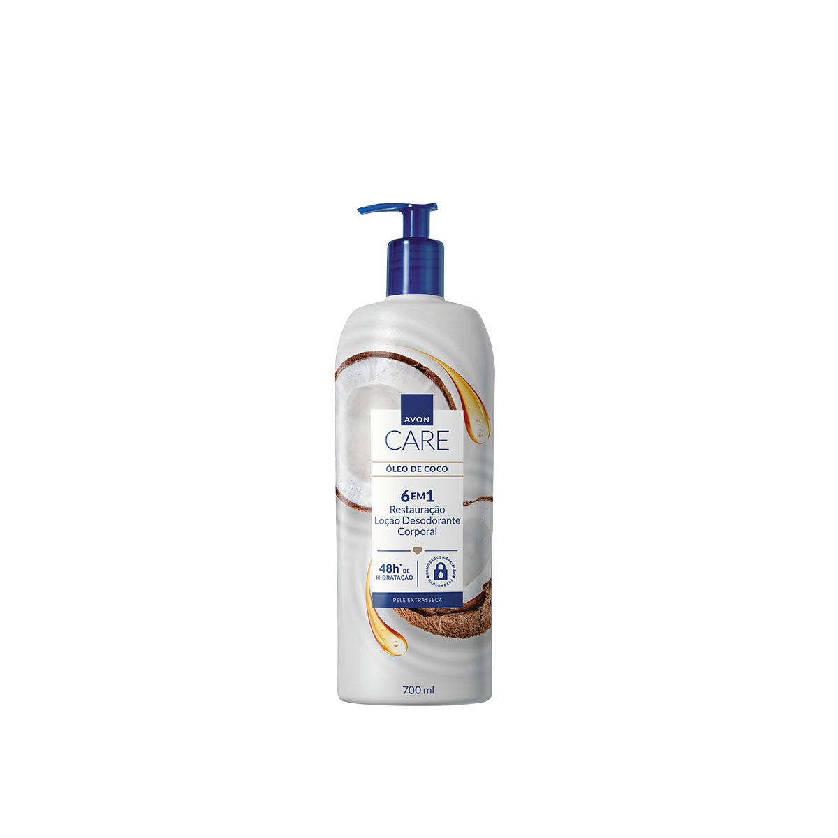 AVON CARE LOÇÃO DESODORANTE CORPORAL ÓLEO DE COCO