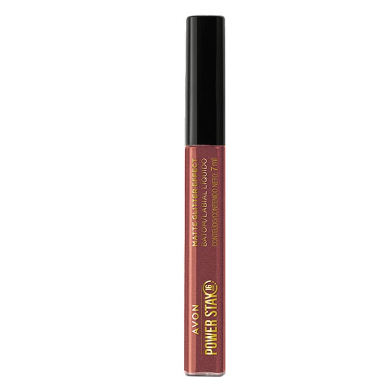 Batom Liquido Matte Glitter Effect