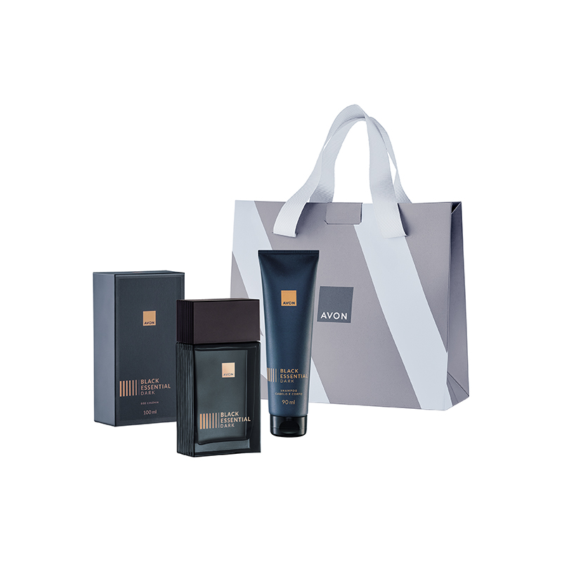 Presente Avon Black Essential Dark Especial