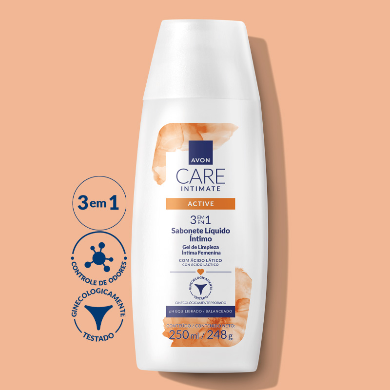 Avon Care Intimate Sabonete Líquido Íntimo Active