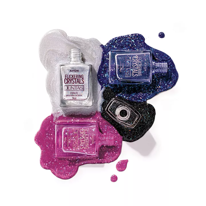 Esmalte Flickering Crystals Coleção Juntas