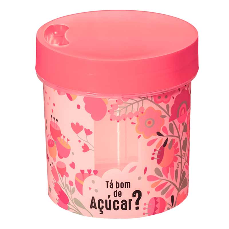 Pote Mantimento Flor e Humor Açúcar