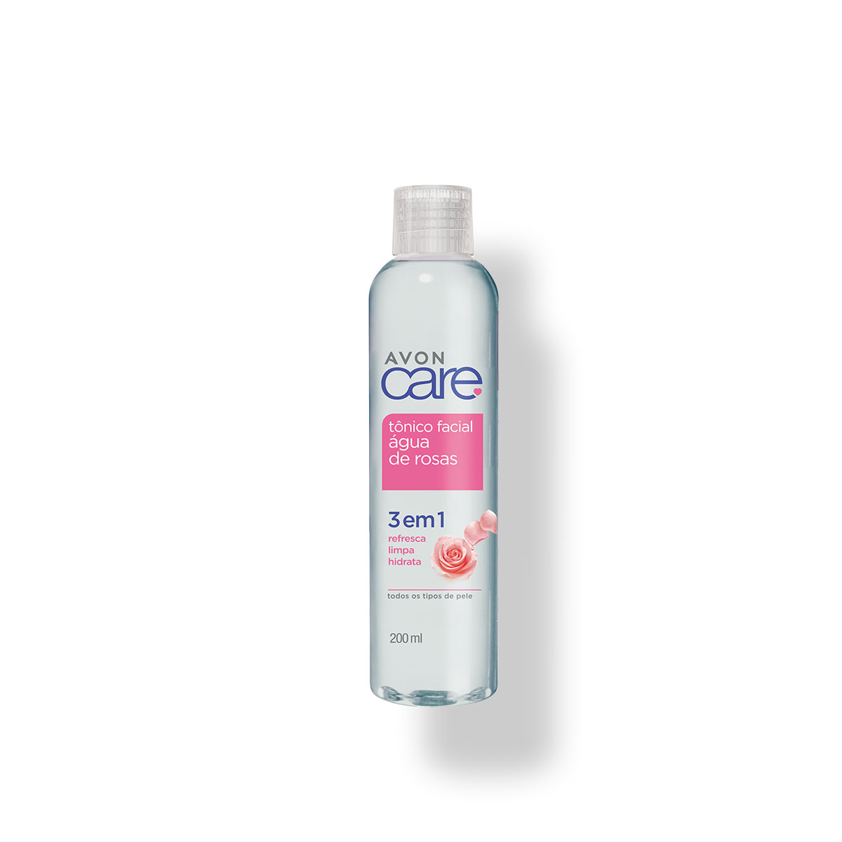 Avon Care Tônico Facial Água de Rosas 3 em 1