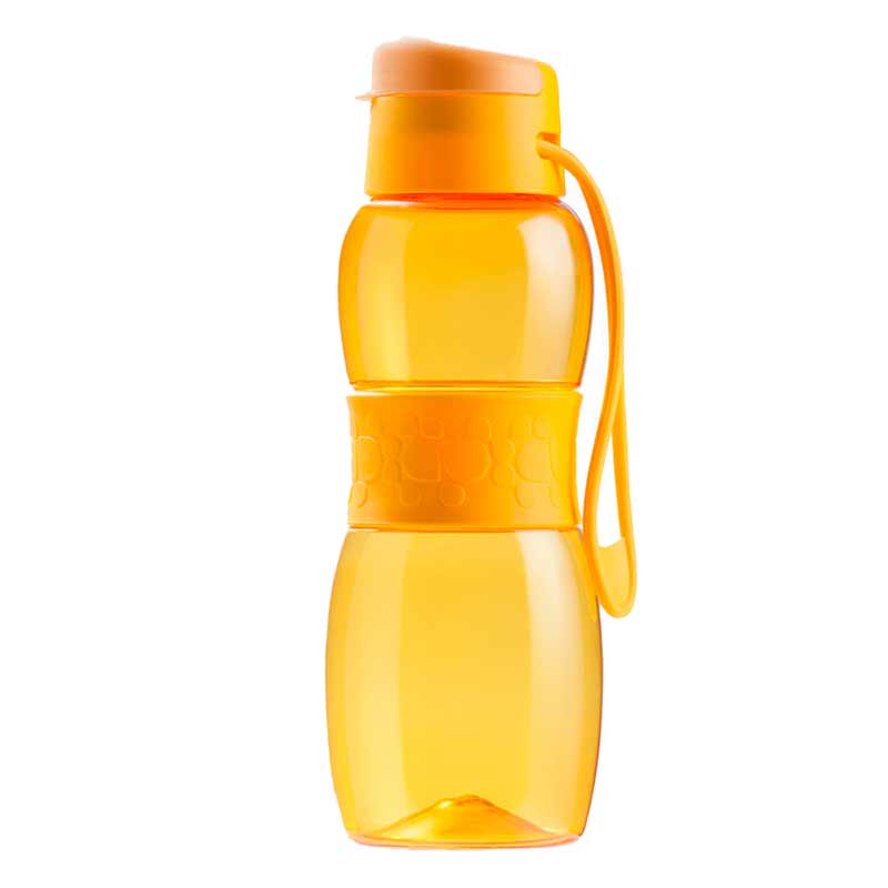 Garrafa Com Cinta Amarelo