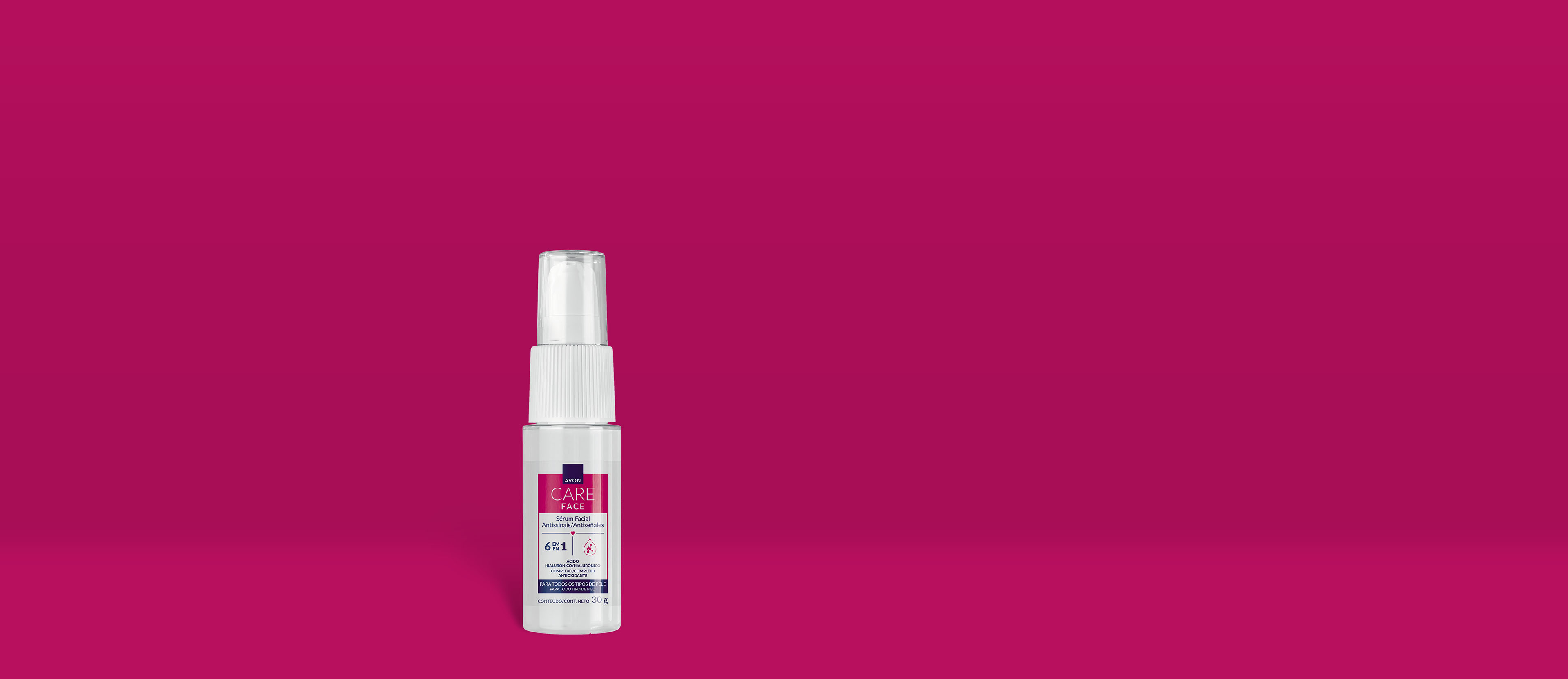 AVON CARE SÉRUM FACIAL ANTISSINAIS 6 EM 1