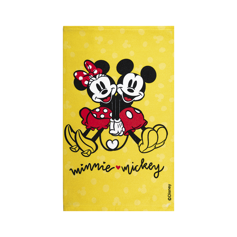 Pano De Copa Disney Amarelo