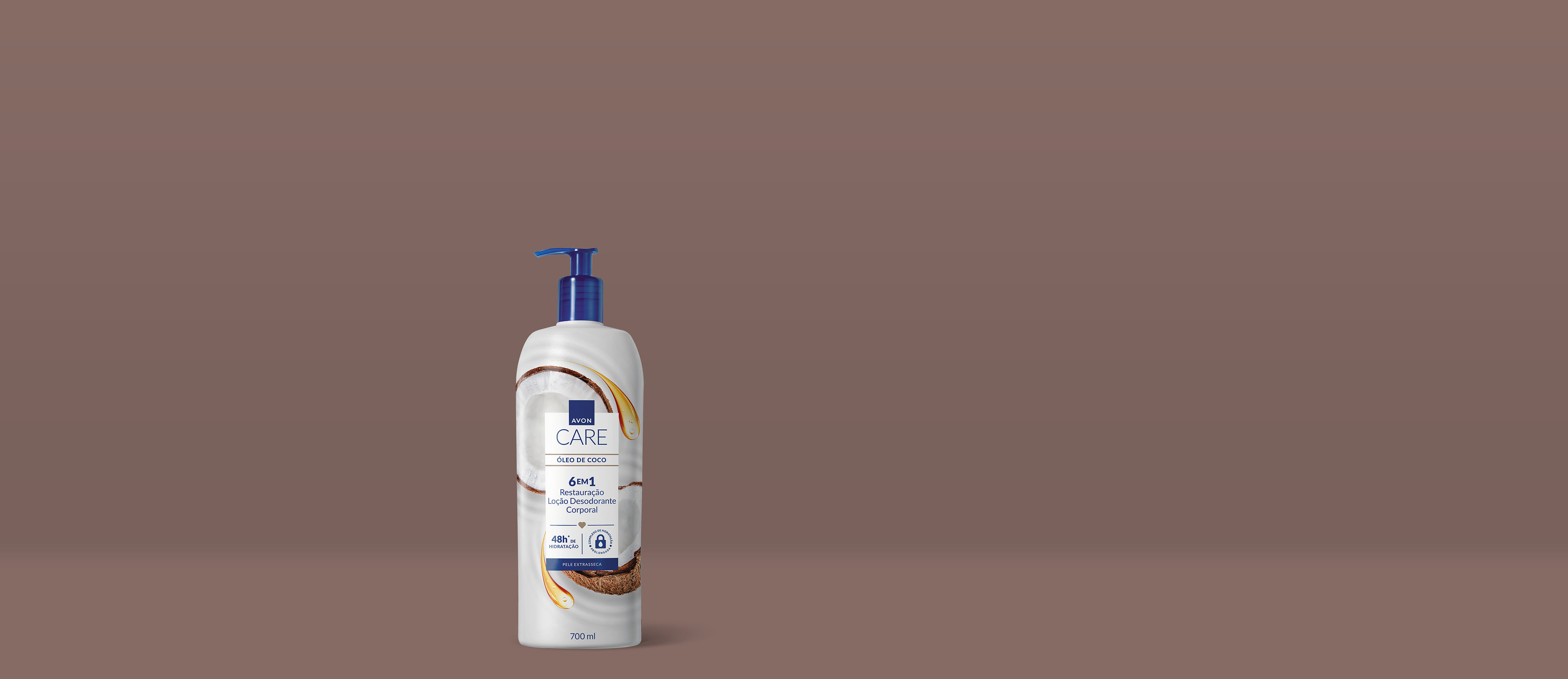 AVON CARE LOÇÃO DESODORANTE CORPORAL ÓLEO DE COCO
