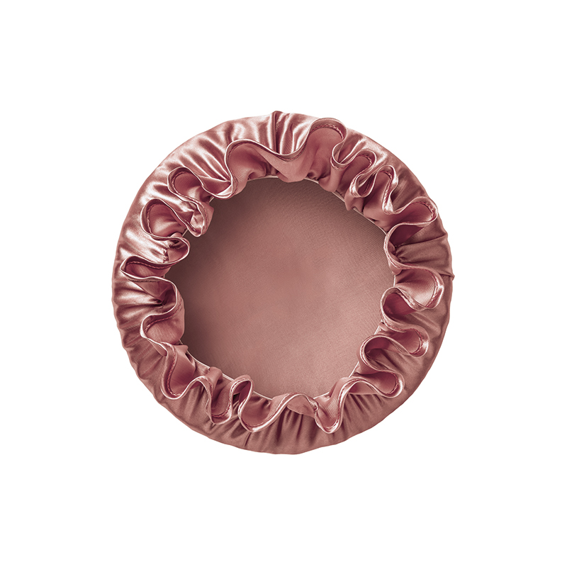 Touca De Cetim Rosa