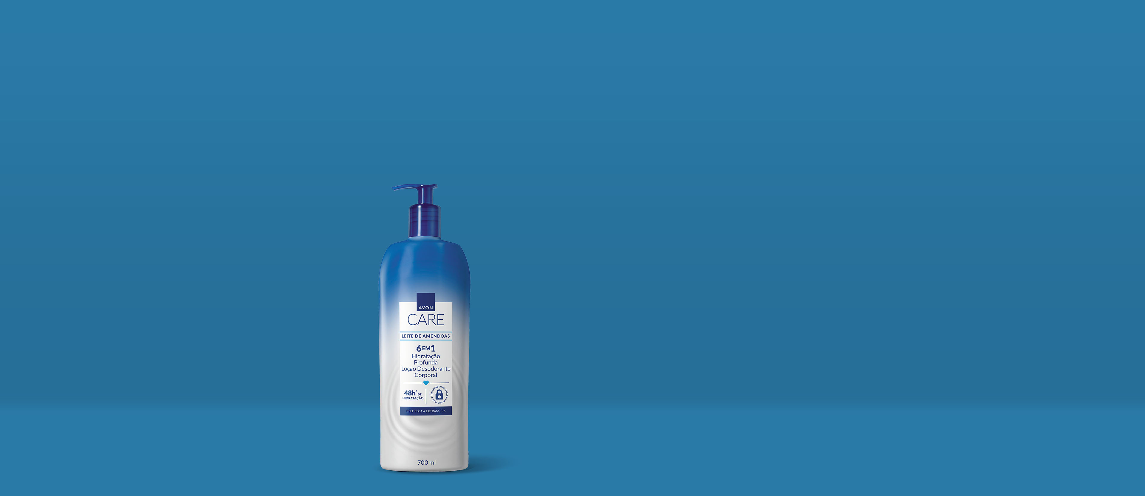 AVON CARE LOÇÃO DESODORANTE CORPORAL LEITE DE AMÊNDOAS