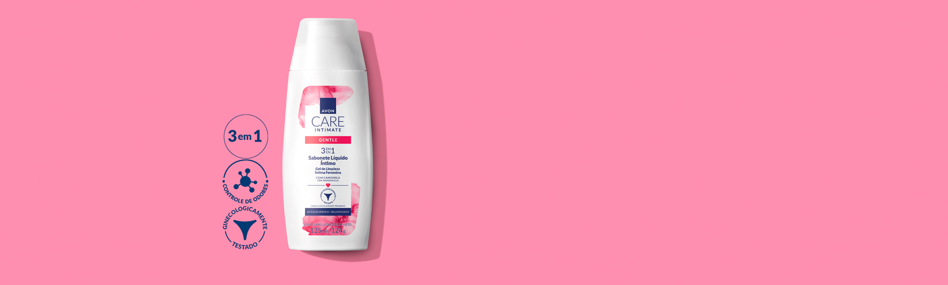 Avon Care Intimate Sabonete Líquido Íntimo Gentle