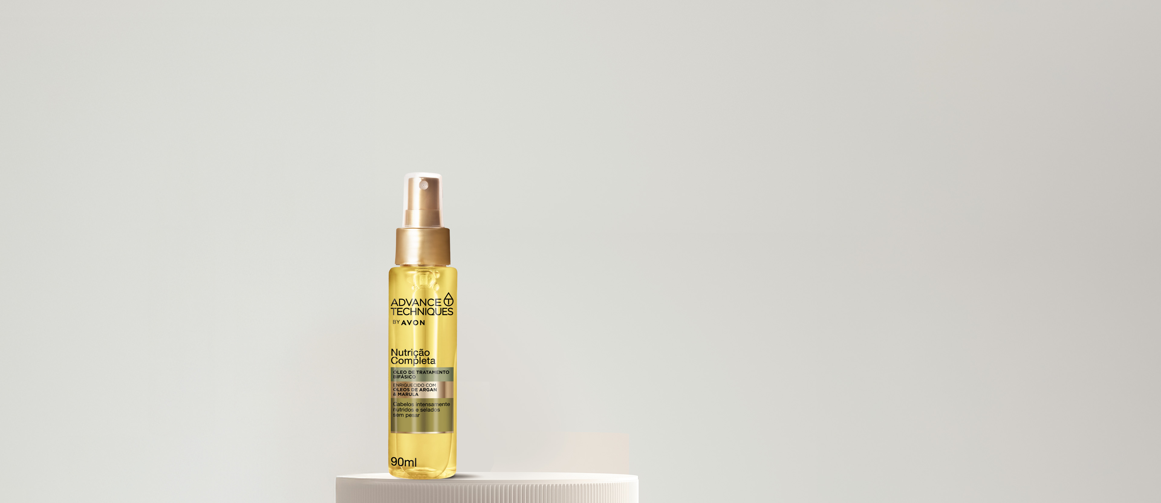 Advance Techniques Óleo de Tratamento Bifásico Nutrição Completa