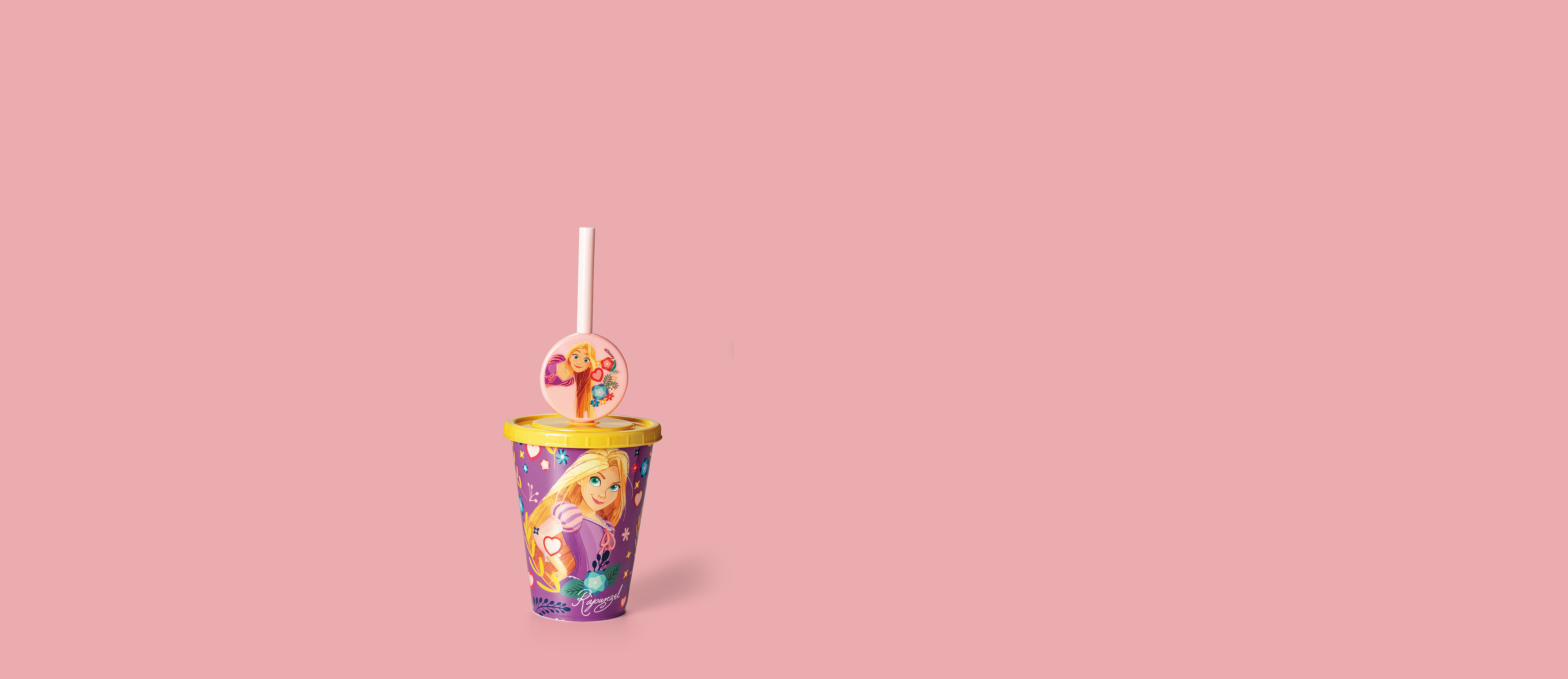 COPO PINGENTE RAPUNZEL