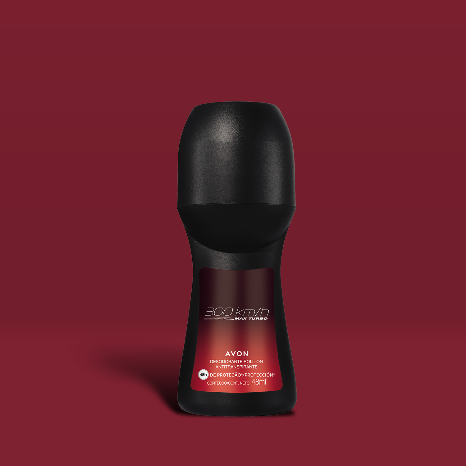 Desodorante Antitranspirante Roll-On 300Km/h Max Turbo