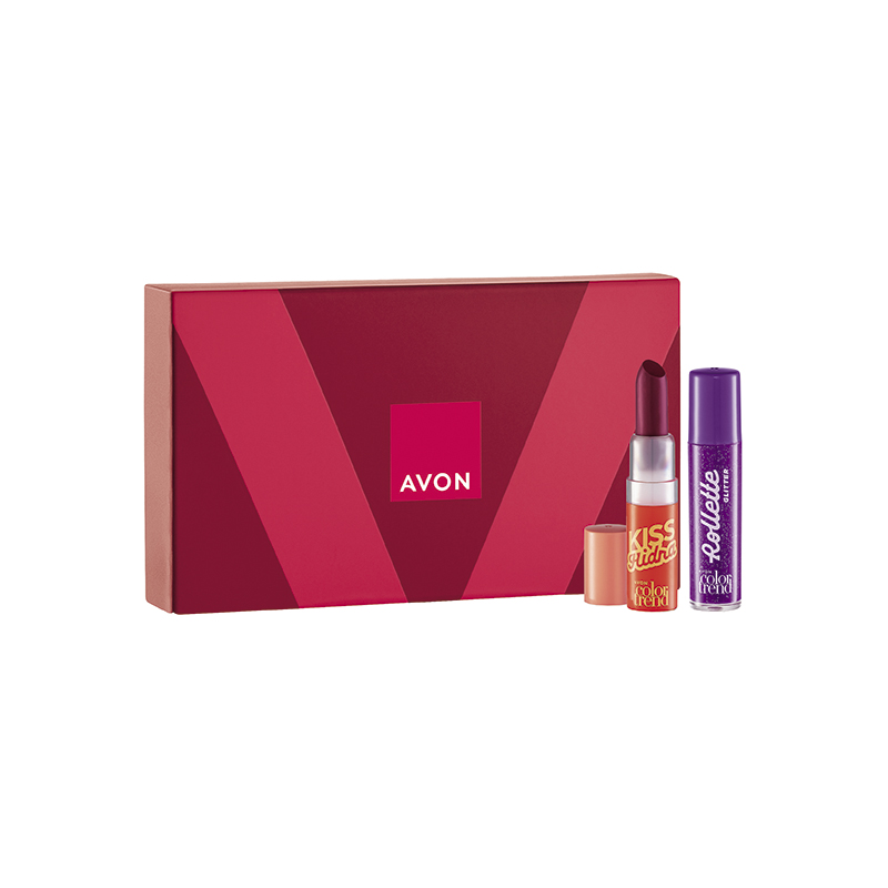 Presente Avon Color Trend Dupla - Roxo