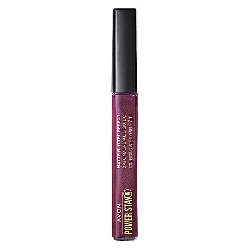 Batom Liquido Matte Glitter Effect