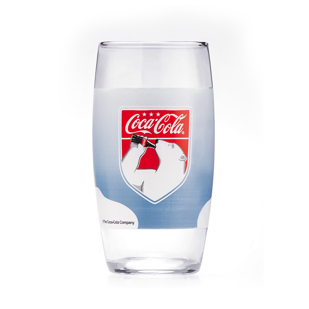 Copo de Vidro Coca-Cola Urso Polar