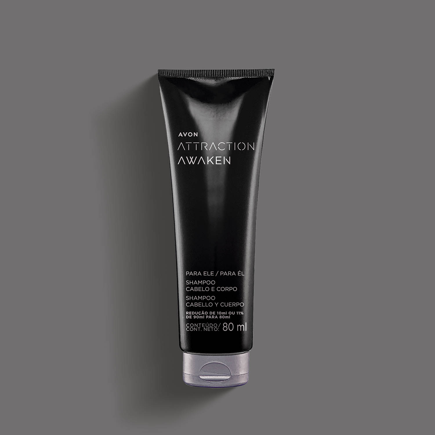 Attraction Awaken para Ele Shampoo Cabelo e Corpo