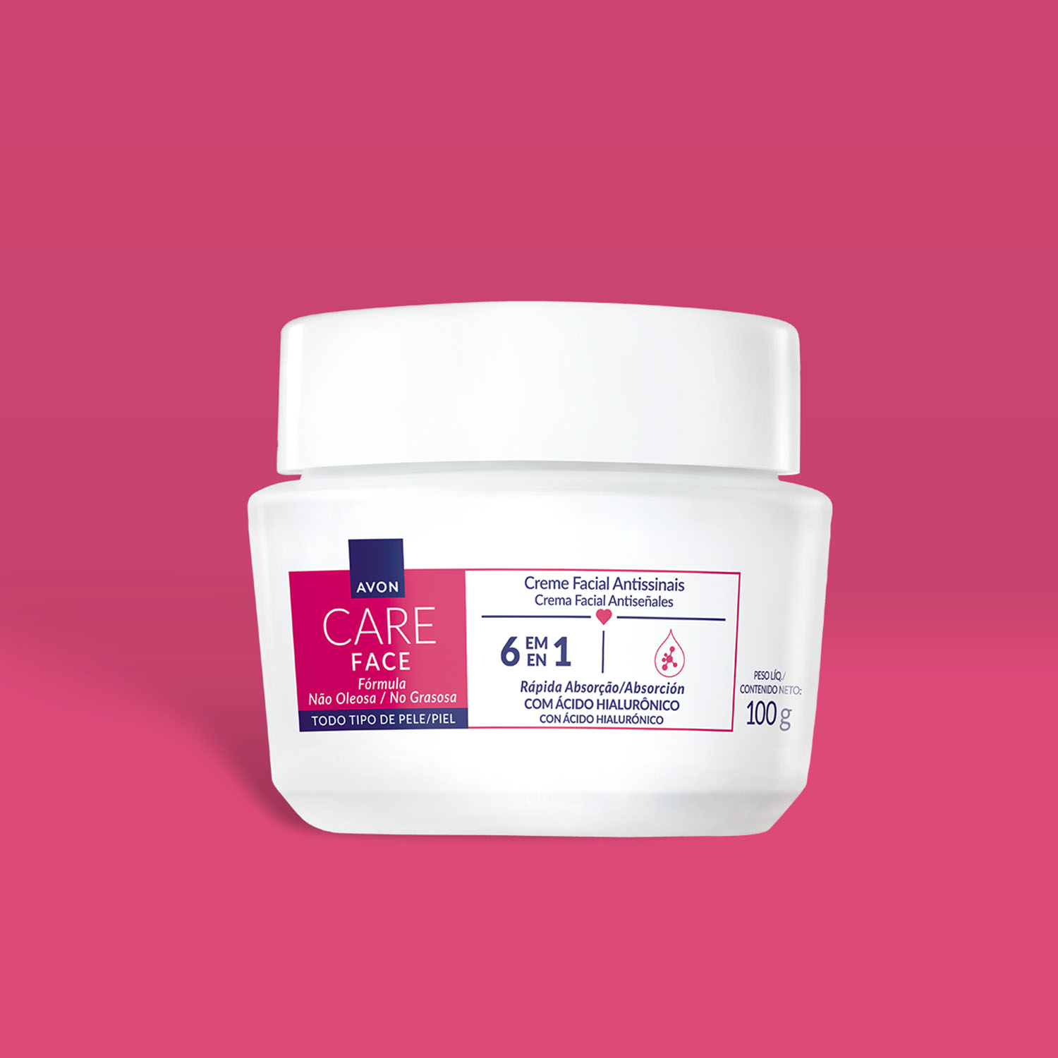 AVON CARE CREME FACIAL ANTISSINAIS 6 EM 1