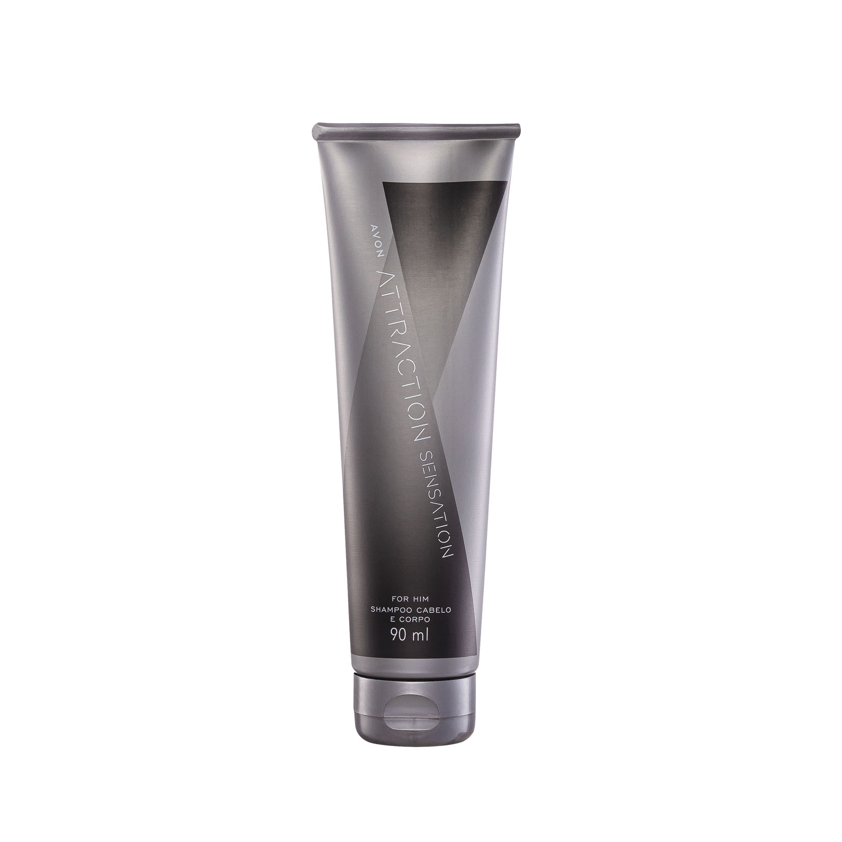 Attraction Sensation para Ele Shampoo Cabelo e Corpo