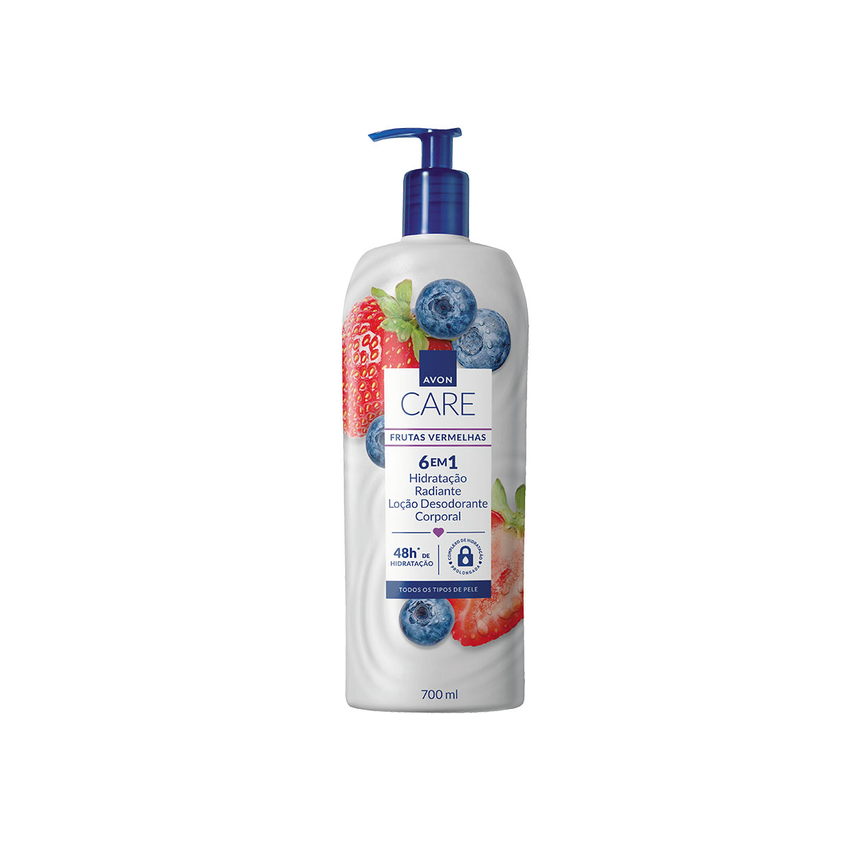 AVON CARE LOÇÃO CORPORAL NUTRITIVA FRUTAS VERMELHAS