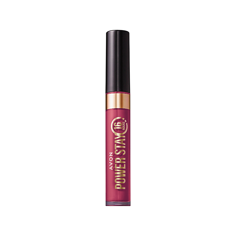 Avon Power Stay Batom Líquido Matte 16H Quase Vermelho