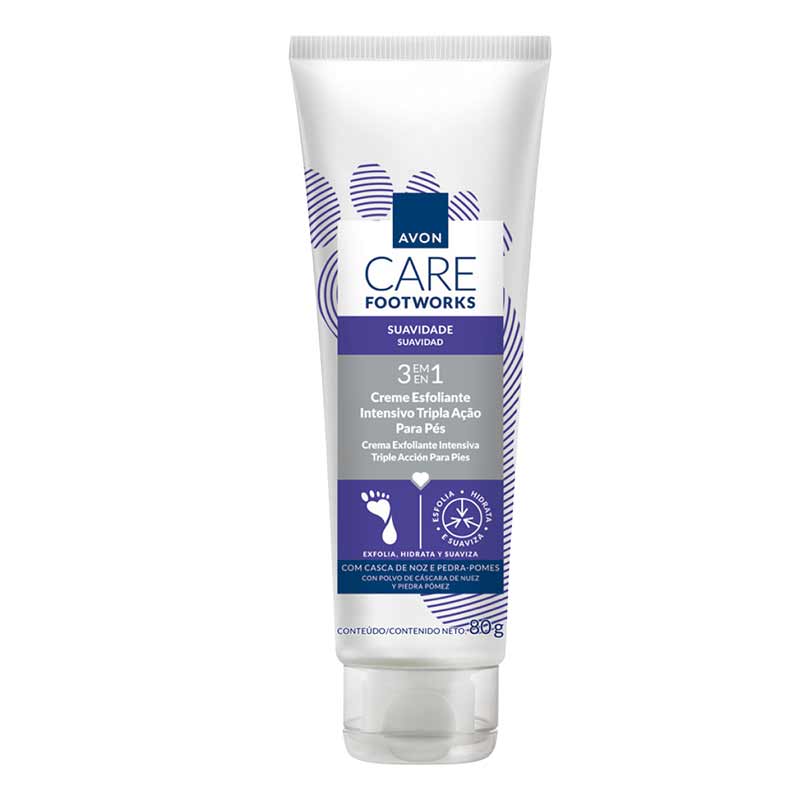 Creme Esfoliante Para os Pés 80g