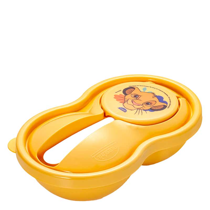 Porta Papinha Com Colher Rei Leão
